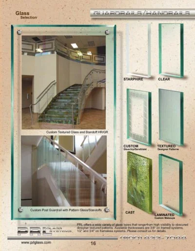 Guardrail & Handrail Glass Selection