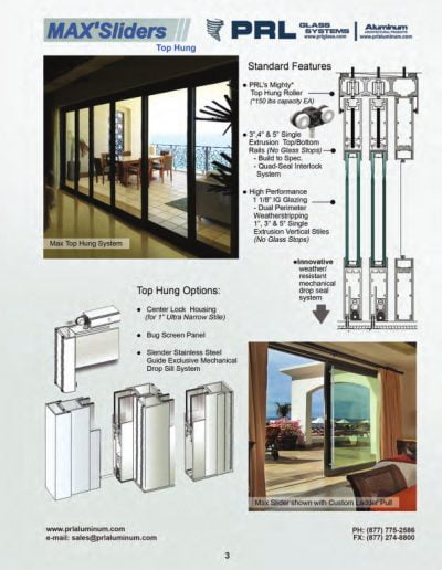 Glass and Aluminum Sliding Door Systems for Commercial and Residential