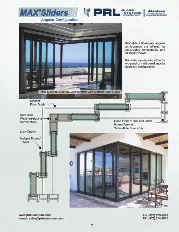 Glass and Aluminum Sliding Door Systems for Commercial and Residential