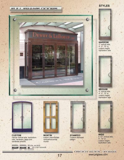 Full Frame Door Styles