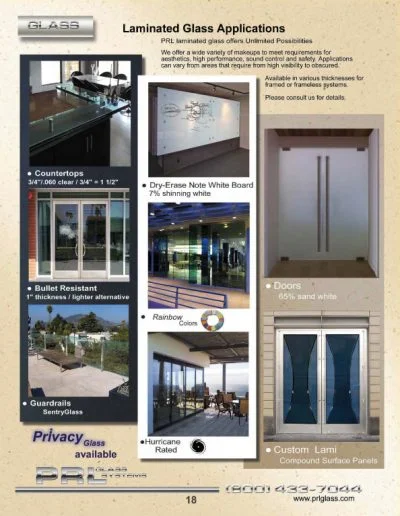 Laminated Glass Applications