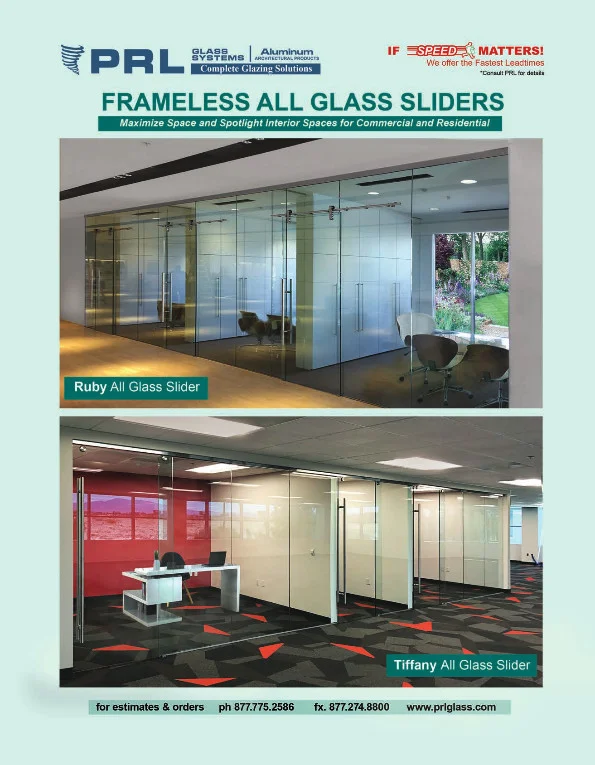 2019 All-Glass Sliders Catalog