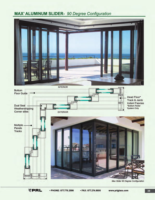 Glass and Aluminum Sliding Door Systems for Commercial and Residential