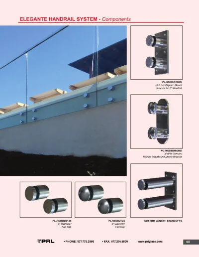 Elegante Handrail System - Components
