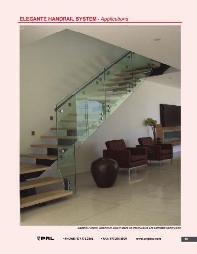 Elegante Handrail System - Applications