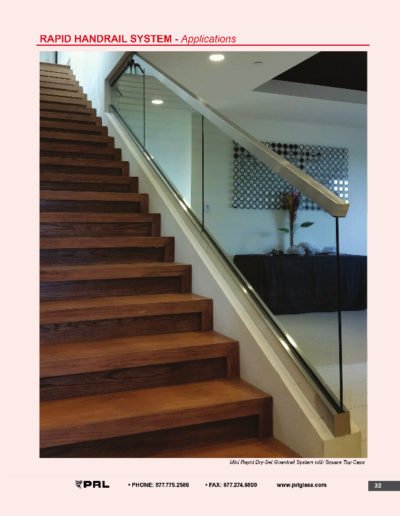 Rapid Handrail System - Applications