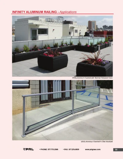 Infinity Aluminum Railing - Applications