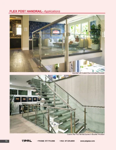 Flex Post Handrail System - Applications