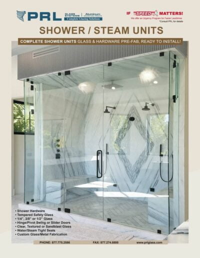 2022 Shower / Steam Unit Catalog