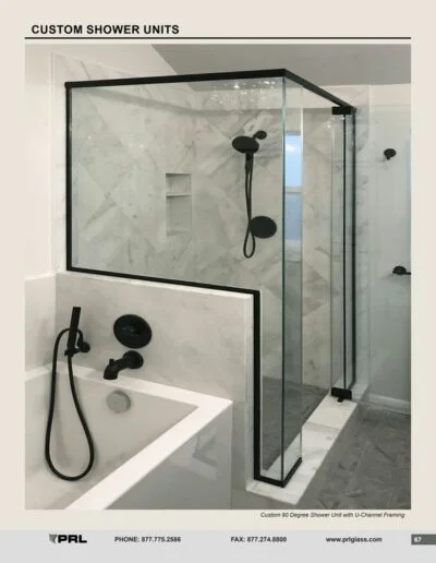 Custom Shower Units