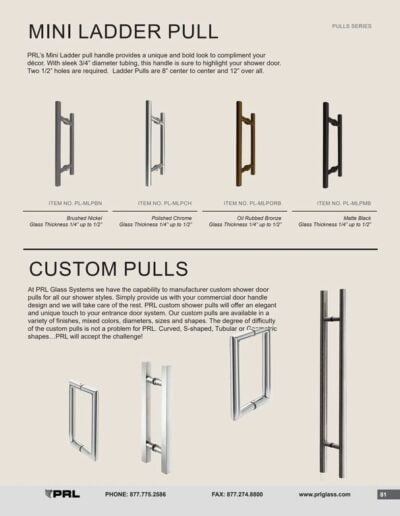 Pull and Handle Series- Mini Ladder and Custom Pulls