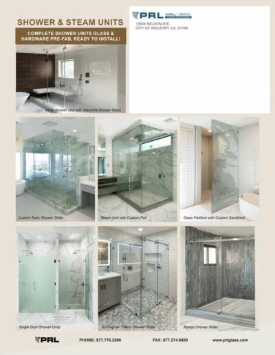 2022 Shower / Steam Unit Catalog