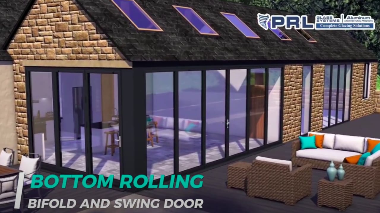 Bottom Rolling Bi-Fold Doors (Technical Details)
