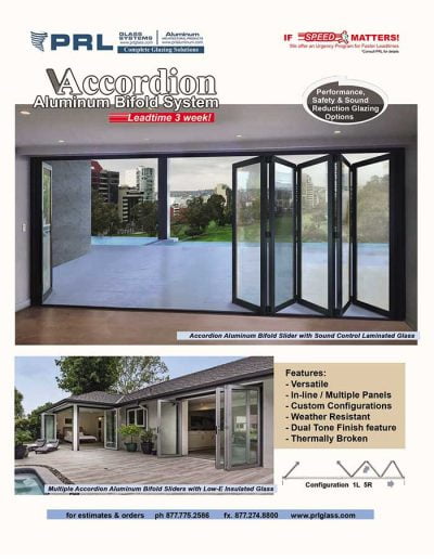 Accordion Sliding Bifold Door Systems