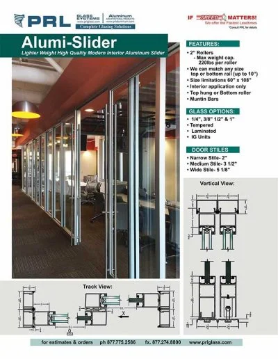 Aluminum Sliders