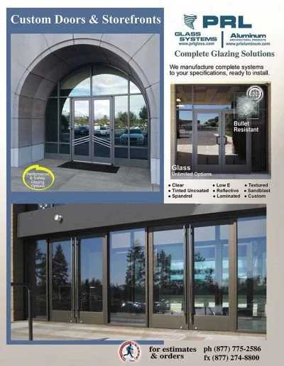 Aluminum Entrance Doors and Storefronts