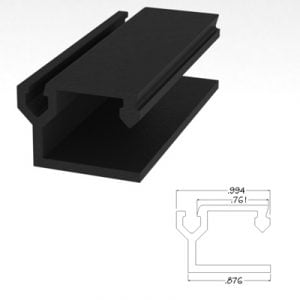 14BRPKRD - Pocket Reducer for 1/4" Glazing