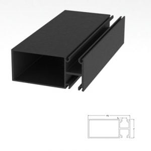 201BRVM - 2" X 4-1/2" Vertical Mullion