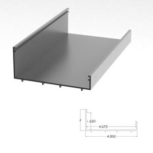 250CLSC - 2" X 4-1/2" Sill Can