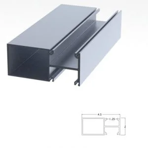 251CLVM - 2" X 4-1/2" Vertical Mullion