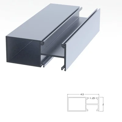 251CLVM - 2" X 4-1/2" Vertical Mullion