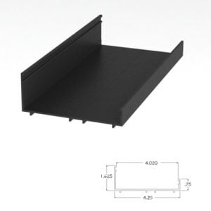 400BRSC - 1-3/4" X 4" Sill Can
