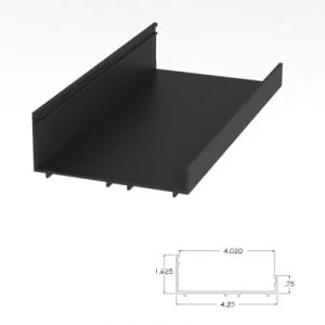 400BRSC - 1-3/4" X 4" Sill Can