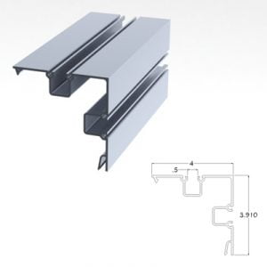 400CLDBCP - 4" X 4" DB Pocket Post