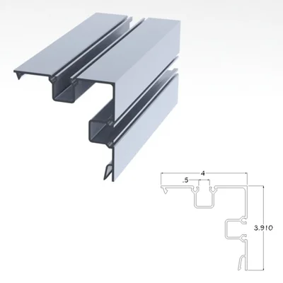400CLDBCP - 4" X 4" DB Pocket Post