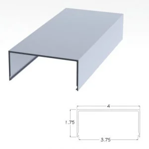 400CLDH - 1-3/4" X 4" Door Header