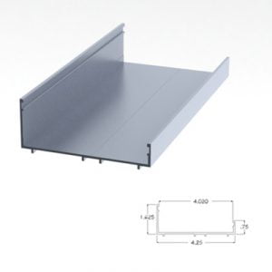 400CLSC - 1-3/4" X 4" Sill Can