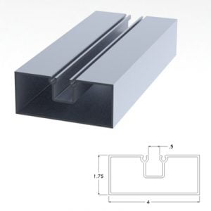 400CLSWJ - 1-3/4" X 4" Solid Wall Jamb