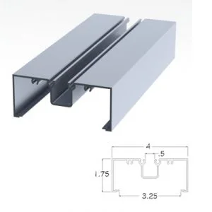 400CLWJSR - 1-3/4" X 4" Wall Jamb (SR)