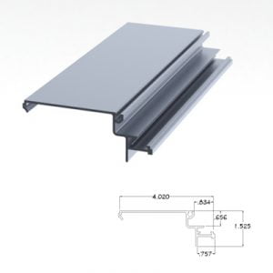 401CLSCF - 1-3/4" X 4" Sill Can Filler