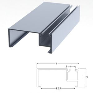 401CLWJ - 1-3/4" X 4" Wall Jamb