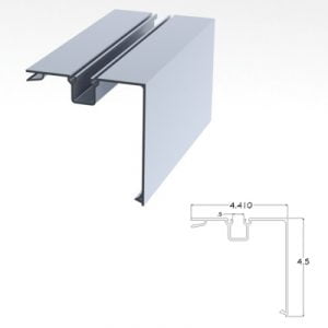 450CLSCP - 4-1/2" X 4-1/2" Single Pocket Corner Post