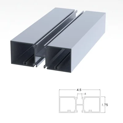 450CLVM - 1-3/4" X 4-1/2" Vertical Mullion