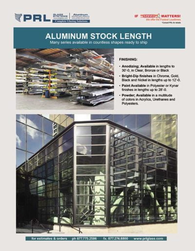 aluminum storefront systems