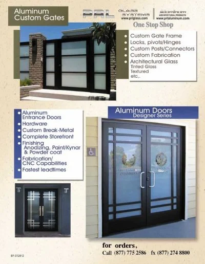 Aluminum Gates and Doors