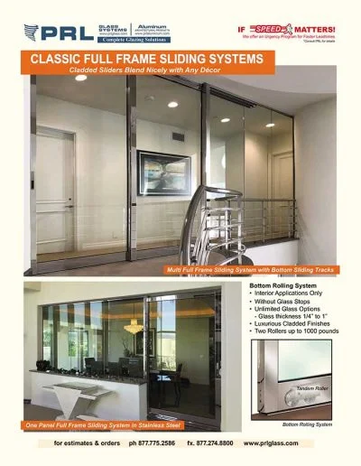 Classic Full Framed Sliding Doors