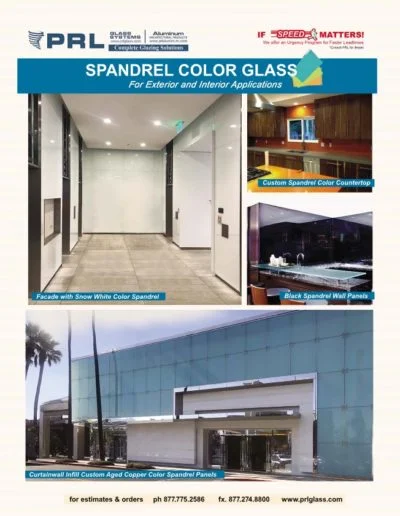 Colored Spandrel Glass
