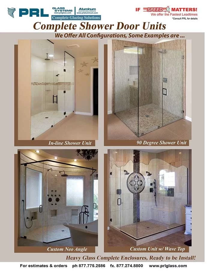 Complete Shower Door Systems