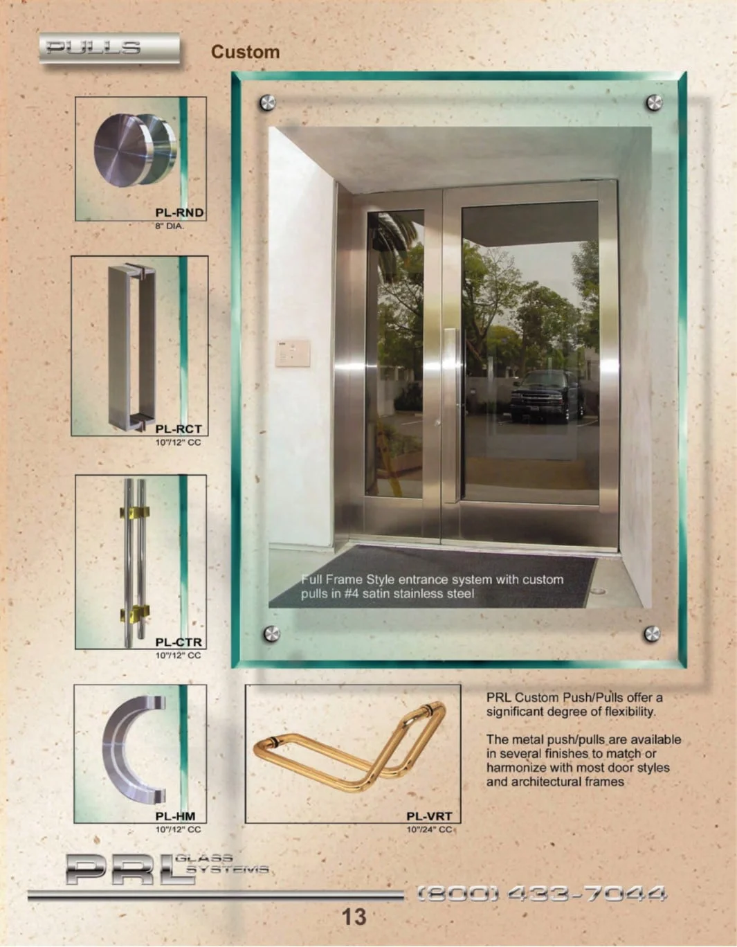 Custon Exterior Panic Handles