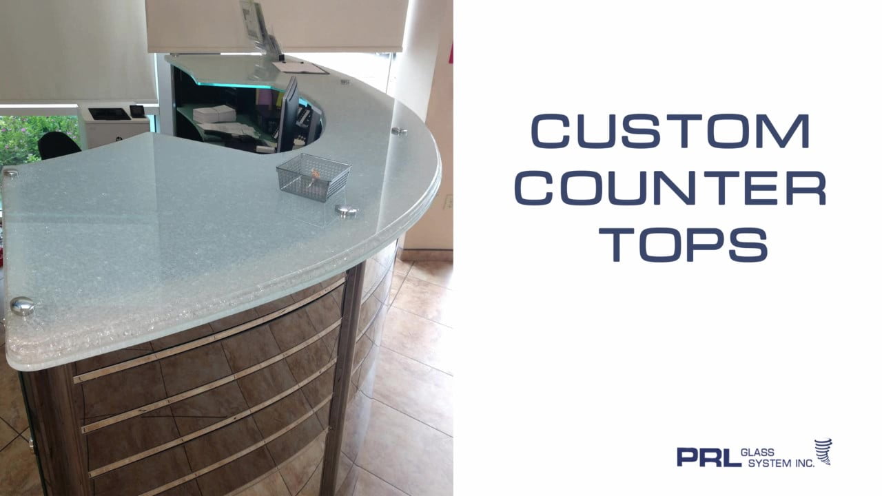 Custom Glass Countertops Video