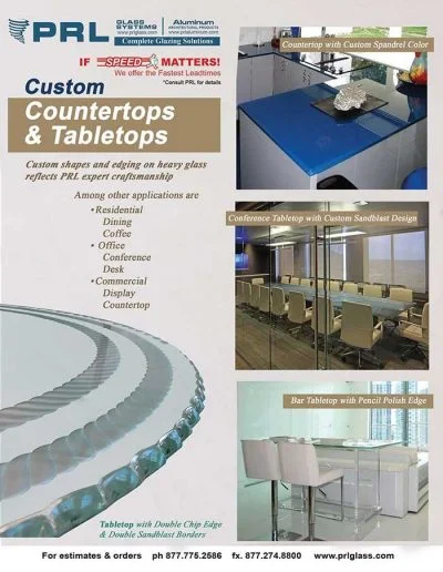 Custom Glass Table Tops