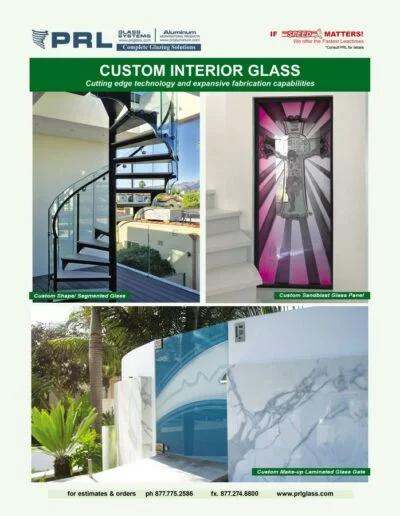 Custom Interior Glass