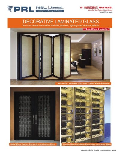 Decorative Laminated Glass