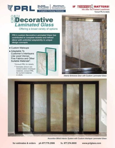 Decorative Laminated Glass