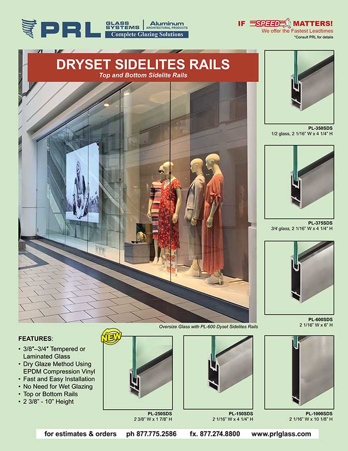 Dryset Sidelite Rails