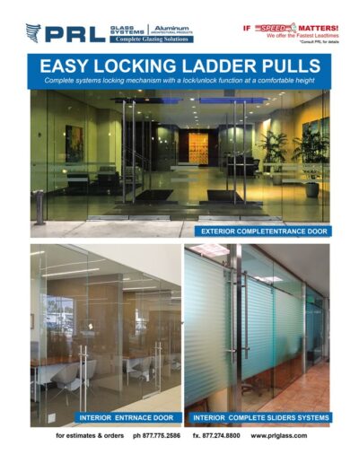 Easy Locking Door Ladder Pulls